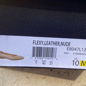 Nude Ballet Flats Naturalizer- New